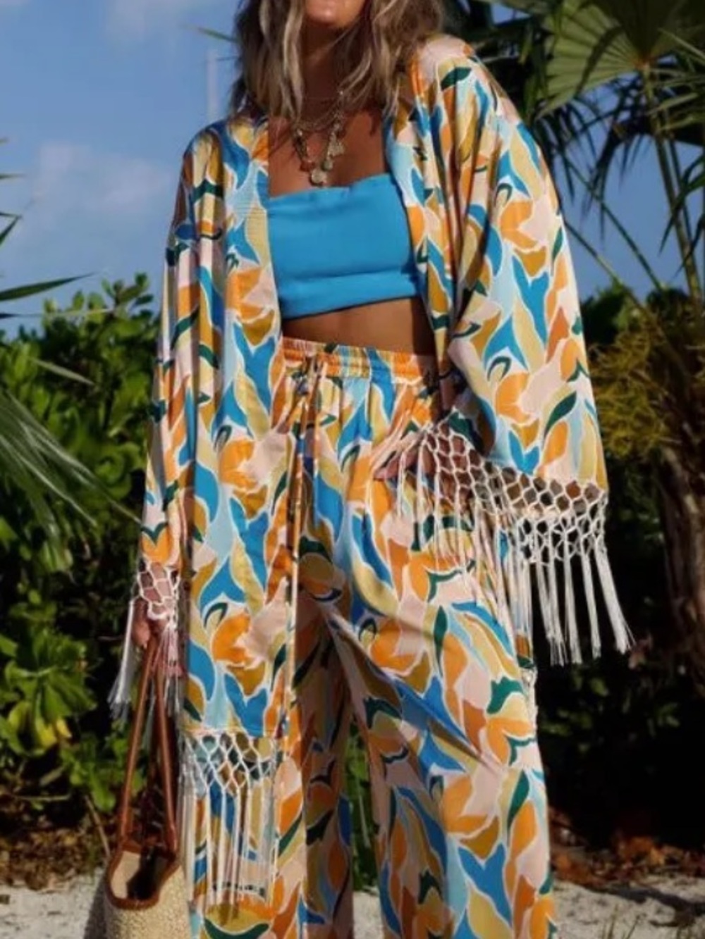 Vici Caicos Coast Printed Coverup